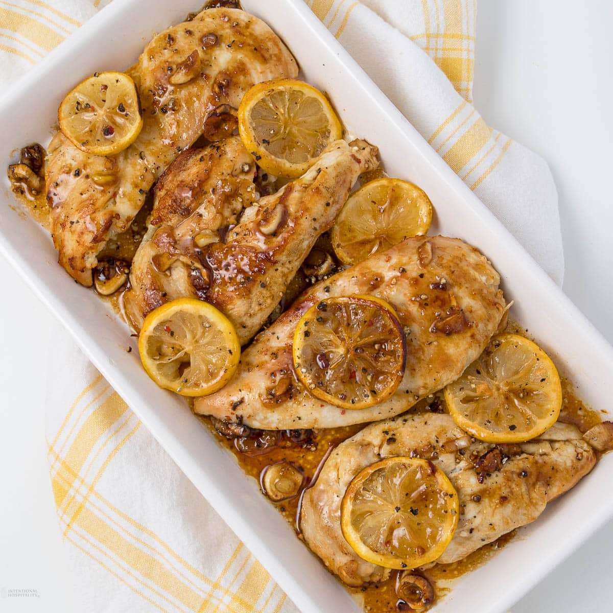 Bright & Zesty Lemon-Garlic Butter Baked Chicken Recipe